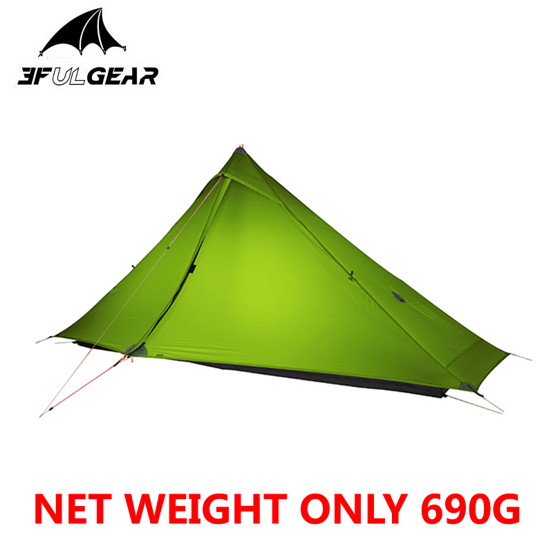 3F UL GEAR Lanshan 1 Pro Tent 20D Professional 3/4..